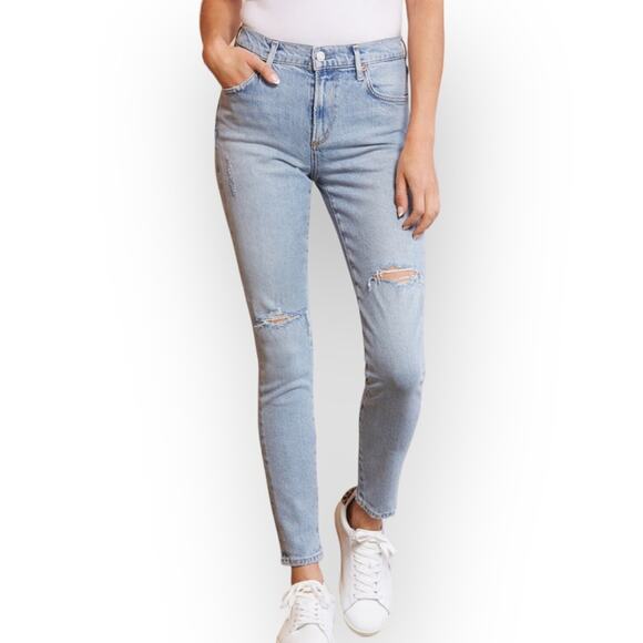 AGOLDE Sophie Skinny Jeans Sz 25 - Picture 1 of 16